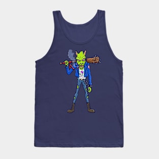 Green Dog Tank Top